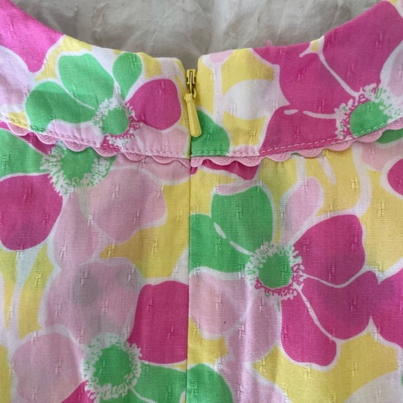 Lilly Pulitzer Pink Green Floral Sundress - Picture 8 of 9